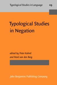 Typological Studies in Language