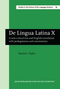 Studies in the History of the Language Sciences