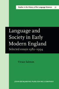 Studies in the History of the Language Sciences
