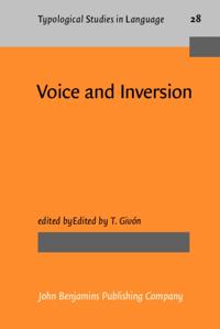 Typological Studies in Language