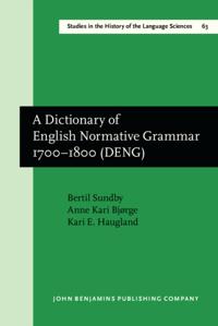Dictionary of English Normative Grammar 1700-1800 (DENG)