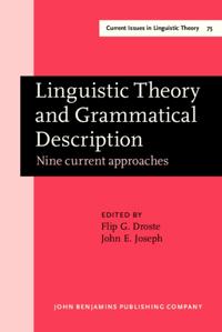 Current Issues in Linguistic Theory