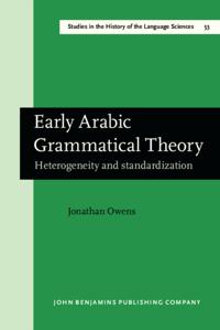 Studies in the History of the Language Sciences