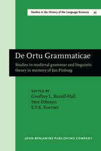 Studies in the History of the Language Sciences