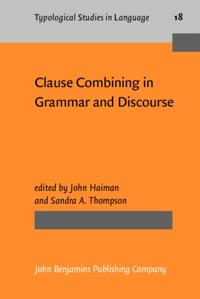 Typological Studies in Language
