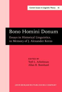 Current Issues in Linguistic Theory