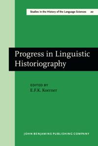 Studies in the History of the Language Sciences