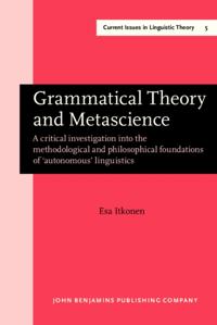 Current Issues in Linguistic Theory