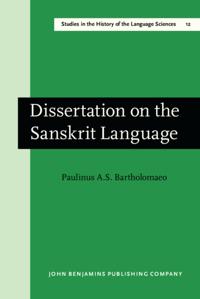 Studies in the History of the Language Sciences