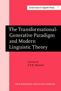 Current Issues in Linguistic Theory