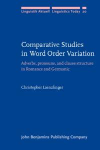 Linguistik Aktuell/Linguistics Today