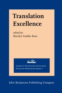American Translators Association Scholarly Monograph Series