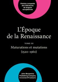 Comparative History of Literatures in European Languages