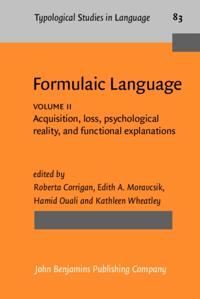Typological Studies in Language