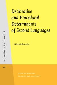 Studies in Bilingualism