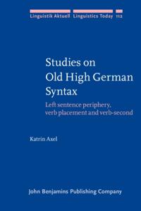 Linguistik Aktuell/Linguistics Today