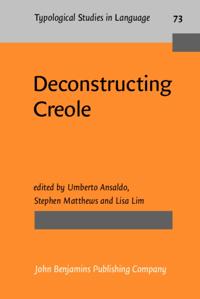 Typological Studies in Language
