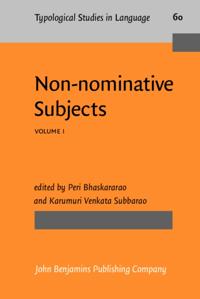 Typological Studies in Language