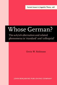 Current Issues in Linguistic Theory