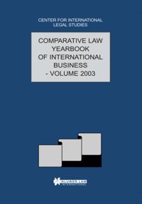 Comparative Law Yearbook of International Business