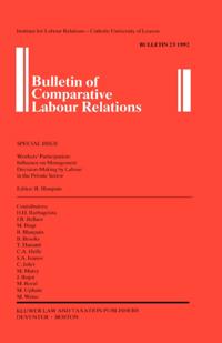 Bulletin of Comparative Labour Relations Series Set