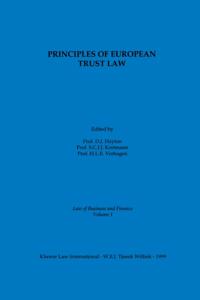 Principles of European Trust Law