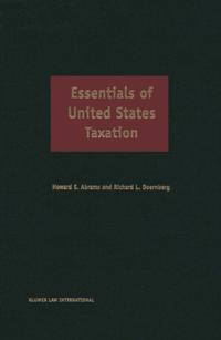 Essentials of United States Taxation