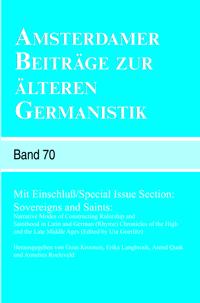 Amsterdamer Beiträge zur älteren Germanistik, Band 70 (2013)