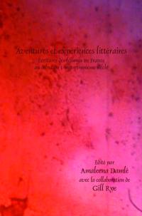 Aventures et expériences littéraires