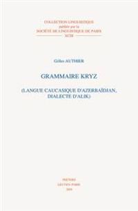 Grammaire kryz