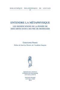 Entendre la métaphysique