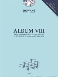 Album VIII -  4 Easy/Intermediate Pieces for Flute and Piano
