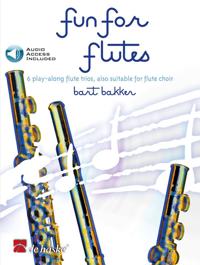 Fun for Flutes - Play-along flute trios, also suitable for flute choir