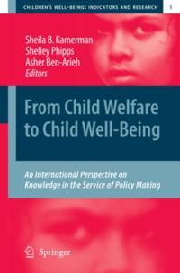 Children’s Well-Being: Indicators and Research