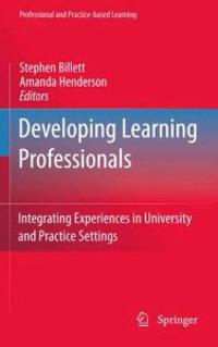 Kirjan kansi "Developing Learning Professionals"