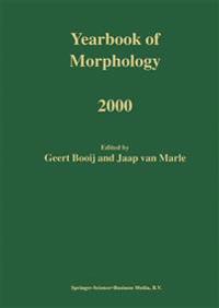 Yearbook of Morphology 2000