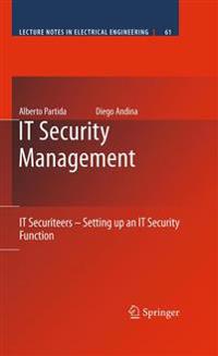 Bokomslag för "IT Security Management"