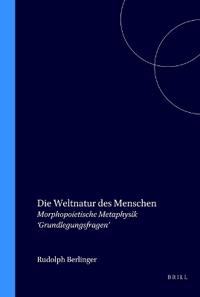 Die Weltnatur des Menschen
