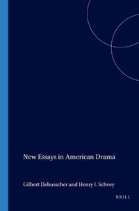 New Essays in American Drama