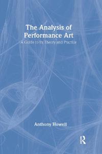 Bokomslag för "The Analysis of Performance Art"