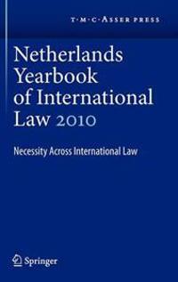 Kirjan kansi "Netherlands Yearbook of International Law Volume 41, 2010"