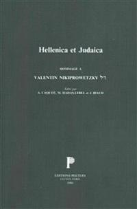 Hellenica Et Judaica: Hommage a Valentin Nikiprowetzky