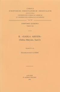 Il "Gadla Absadi" (Dabra Maryam, Sera'e)