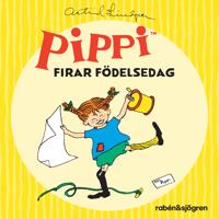Bokomslag för Pippi firar födelsedag (Ljudsaga)