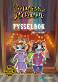 Produktbild för Musse & Helium Pysselbok : med stickers