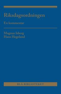 Riksdagsordningen : en kommentar