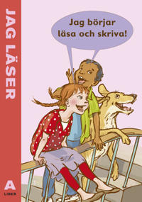 Bokomslag for Jag läser A Jag börjar läsa och skriva