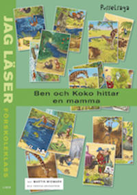 Kirjan kansi Jag läser - förskoleklass - Ben och Koko hittar en mamma - en pusselsaga