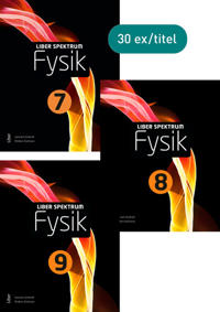 Liber Spektrum Fysik 7, 8 och 9 årskursbok Klasspaket 30 elever
