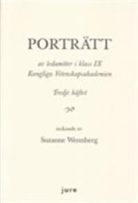 Porträtt av ledamöter i klass IX Kungliga Vetenskapsakademien - Tredje häftet - tecknande av Suzanne Wennberg